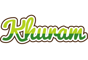 Khuram golfing logo