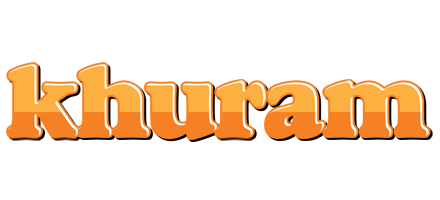 Khuram orange logo