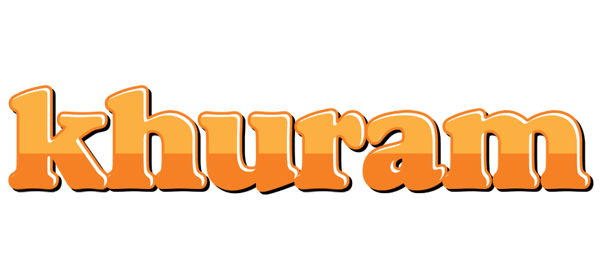 Khuram orange logo