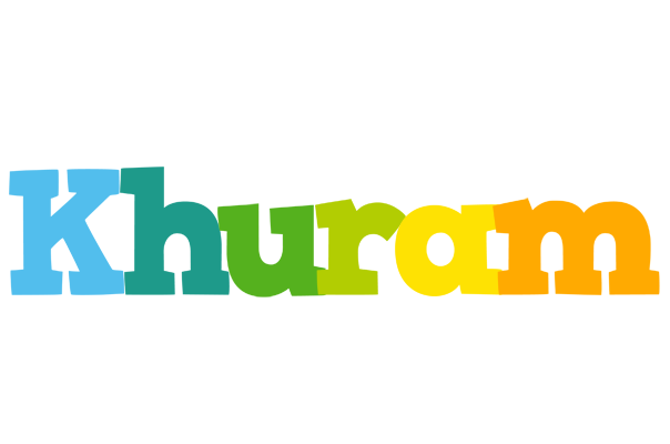 Khuram rainbows logo