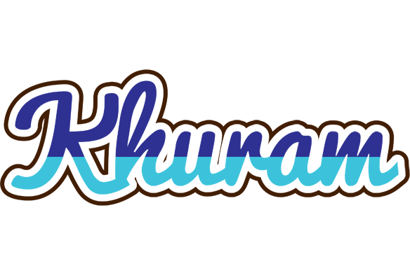 Khuram raining logo