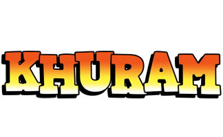 Khuram sunset logo