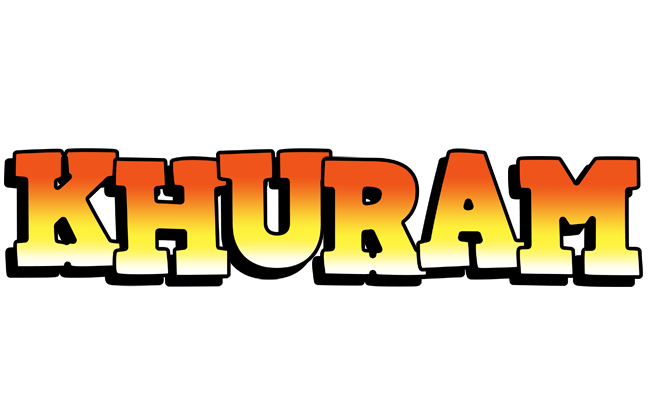 Khuram sunset logo
