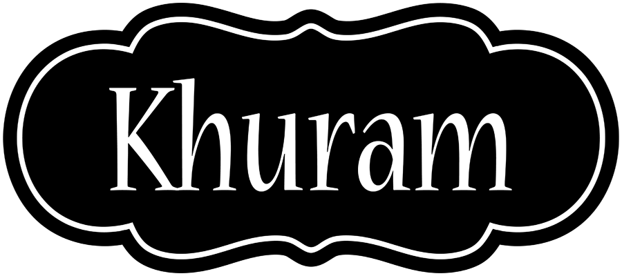 Khuram welcome logo