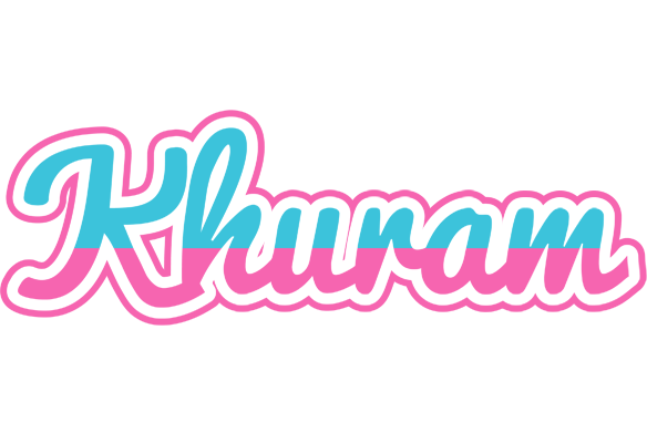Khuram woman logo