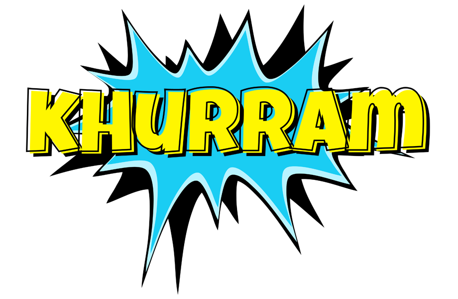 Khurram amazing logo