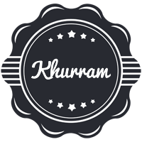 Khurram badge logo