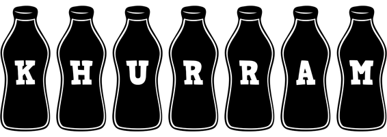 Khurram bottle logo