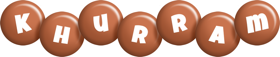 Khurram candy-brown logo