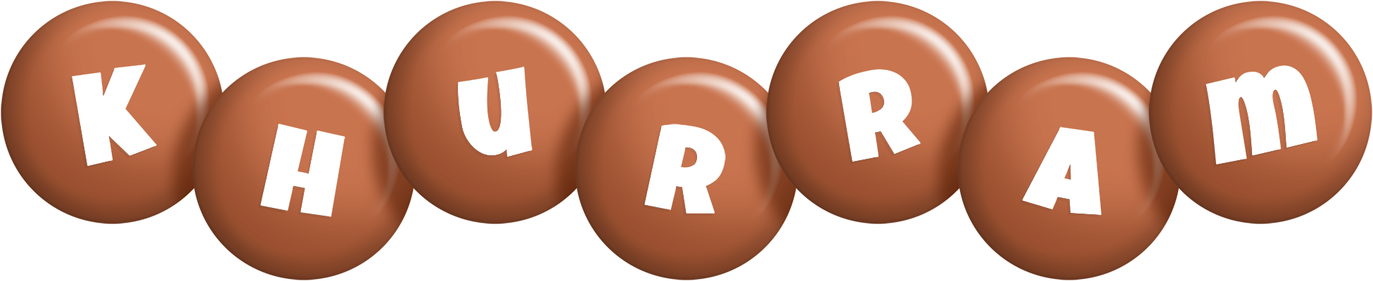 Khurram candy-brown logo