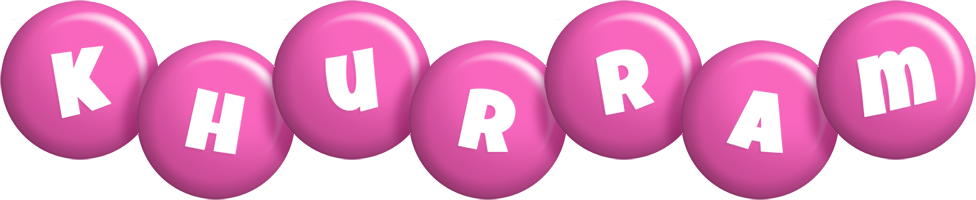 Khurram candy-pink logo