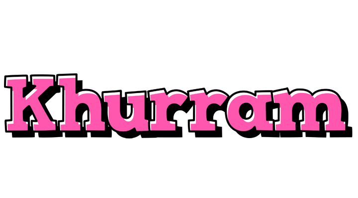 Khurram girlish logo
