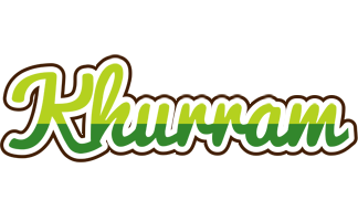 Khurram golfing logo