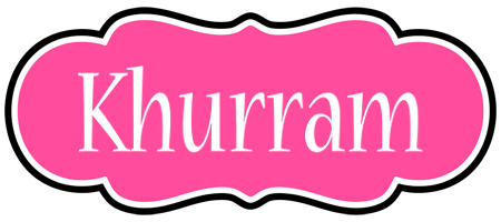 Khurram invitation logo