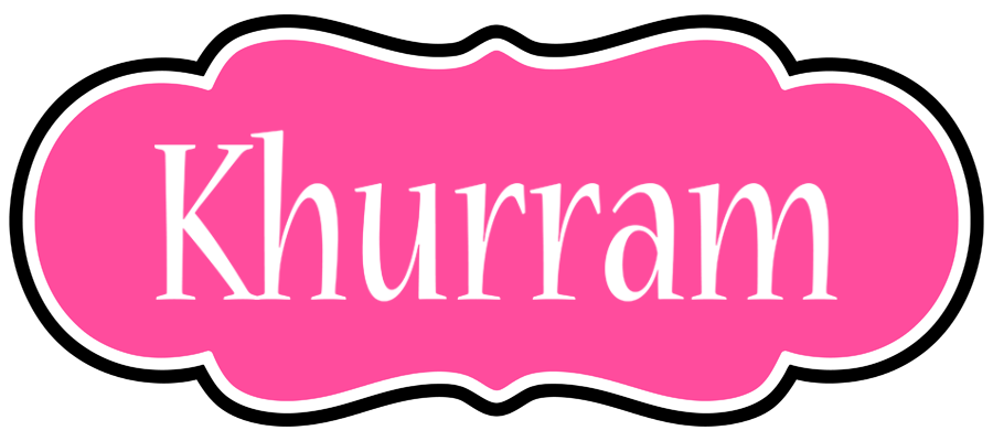 Khurram invitation logo