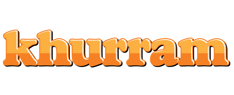 Khurram orange logo