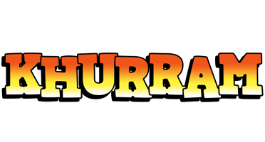 Khurram sunset logo