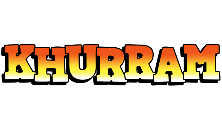 Khurram sunset logo