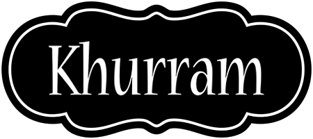 Khurram welcome logo