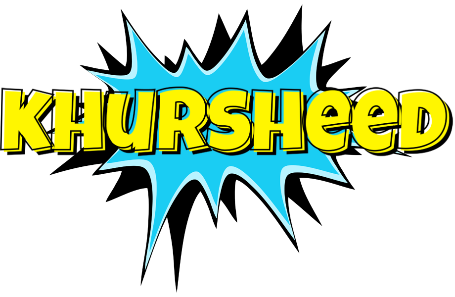 Khursheed amazing logo