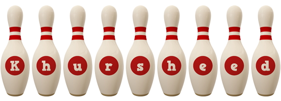 Khursheed bowling-pin logo