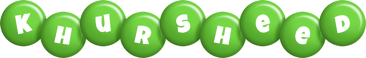 Khursheed candy-green logo