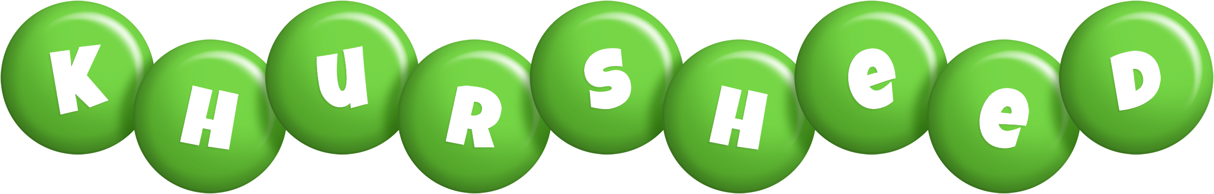 Khursheed candy-green logo