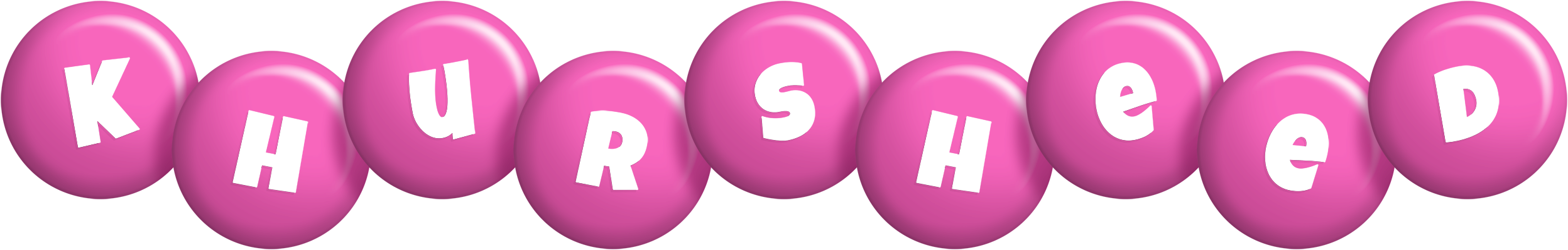 Khursheed candy-pink logo