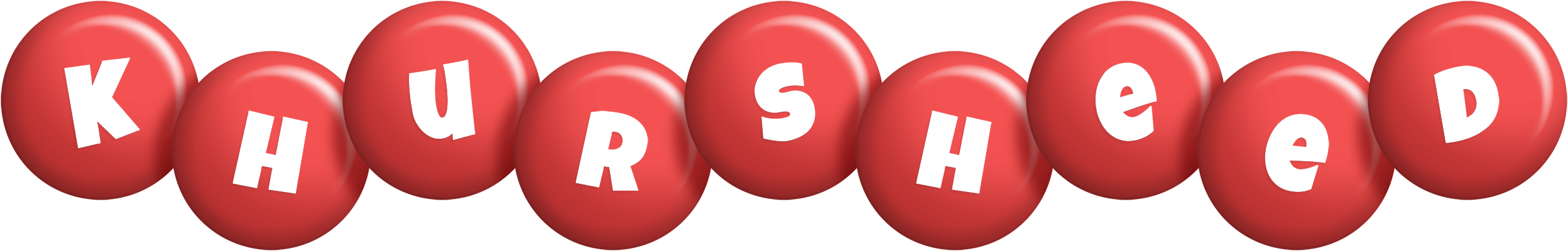 Khursheed candy-red logo