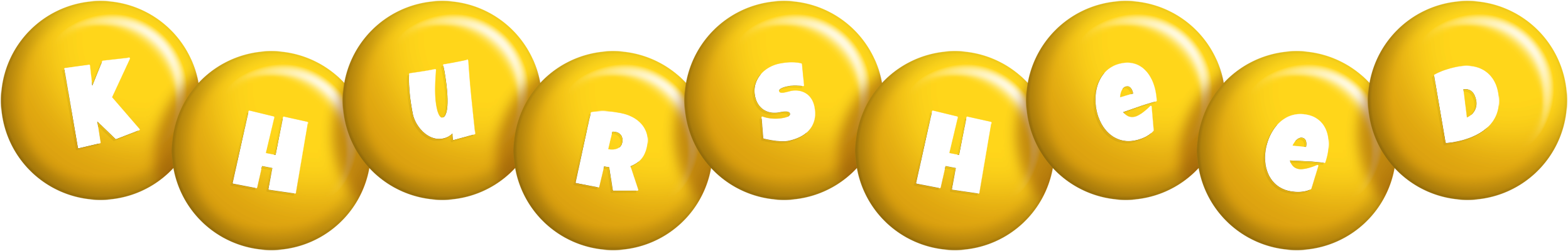 Khursheed candy-yellow logo