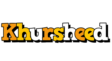 Khursheed cartoon logo