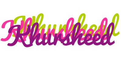 Khursheed flowers logo