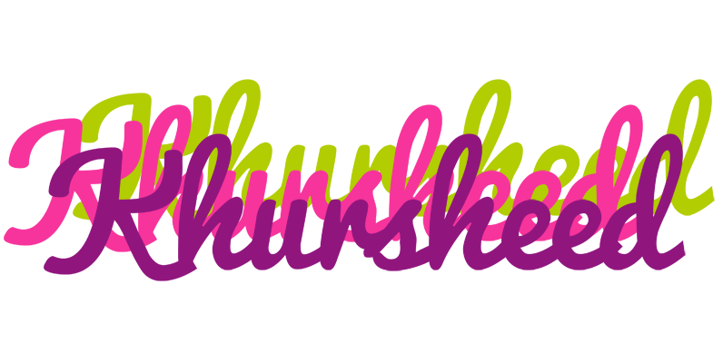Khursheed flowers logo