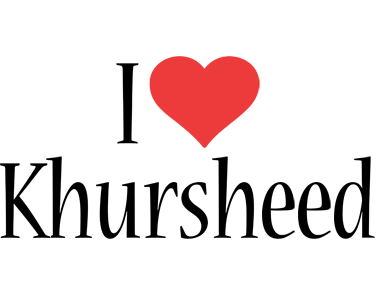 Khursheed i-love logo