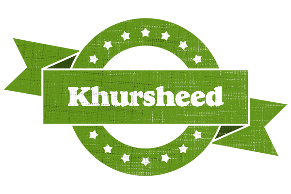 Khursheed natural logo