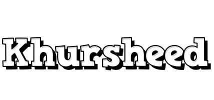 Khursheed snowing logo
