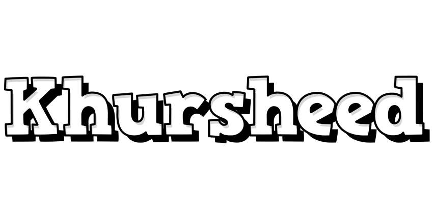Khursheed snowing logo