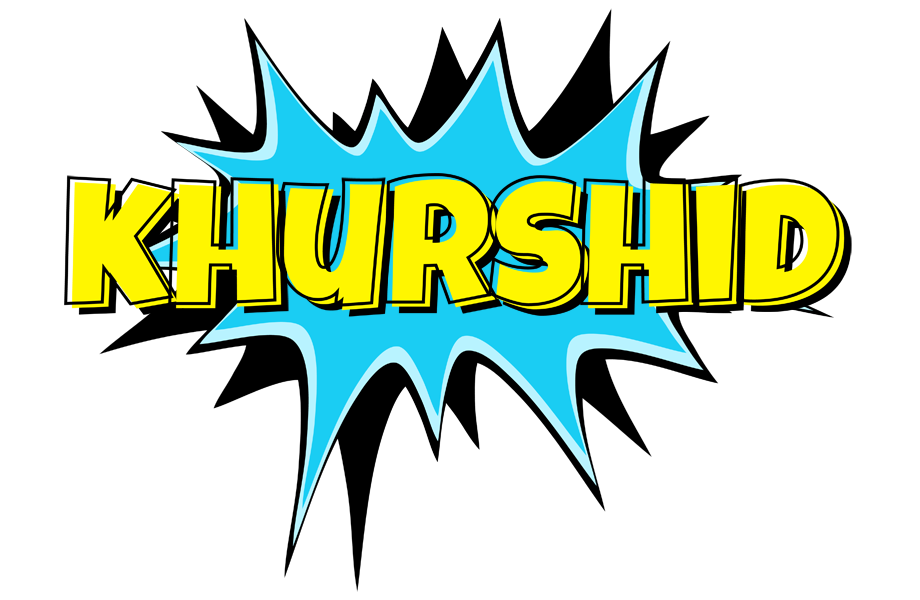 Khurshid amazing logo