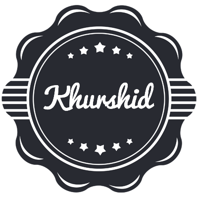 Khurshid badge logo