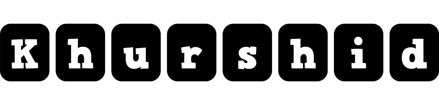 Khurshid box logo