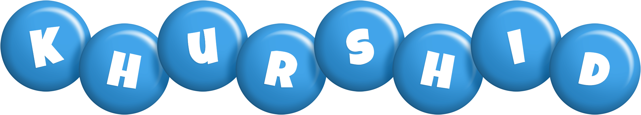 Khurshid candy-blue logo