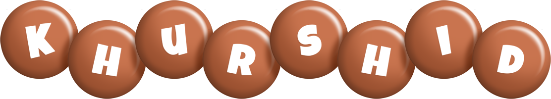 Khurshid candy-brown logo