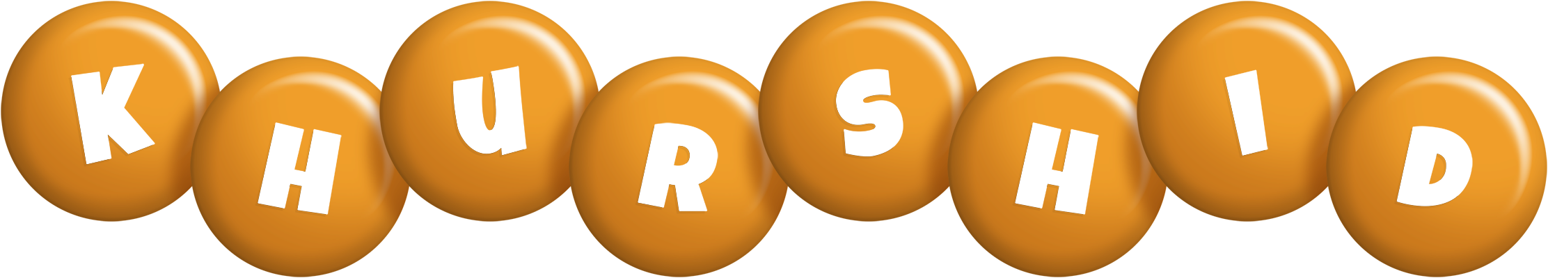 Khurshid candy-orange logo