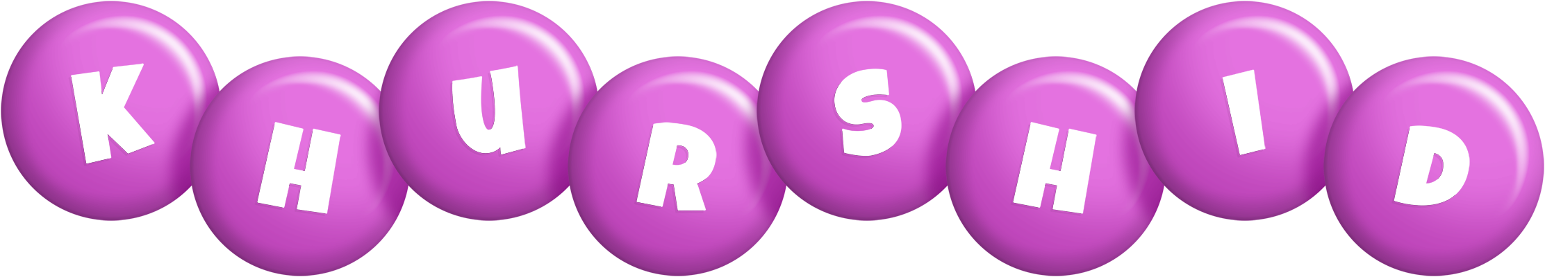 Khurshid candy-purple logo