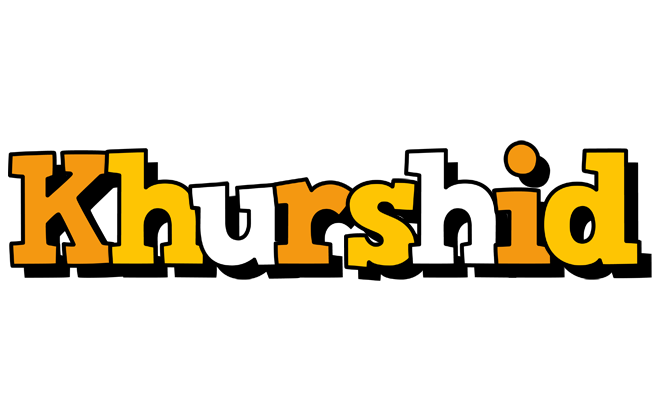Khurshid cartoon logo