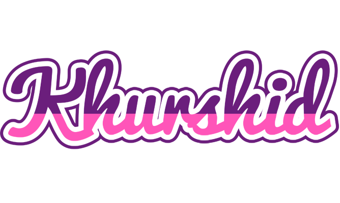 Khurshid cheerful logo