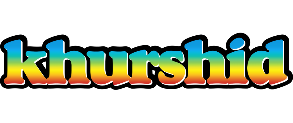 Khurshid color logo