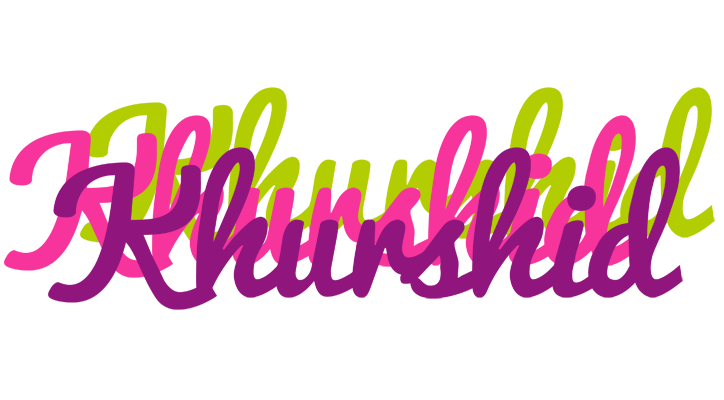 Khurshid flowers logo