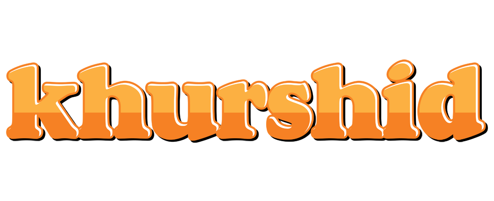 Khurshid orange logo