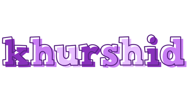 Khurshid sensual logo